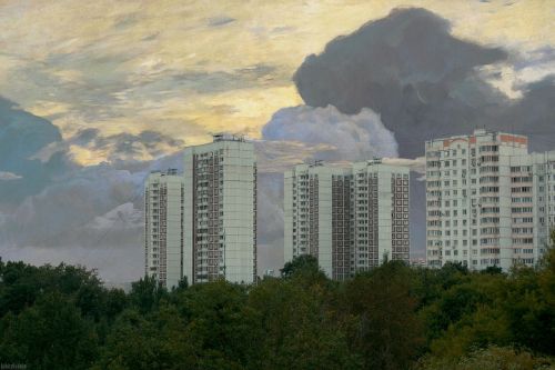 panoramic sky architecture