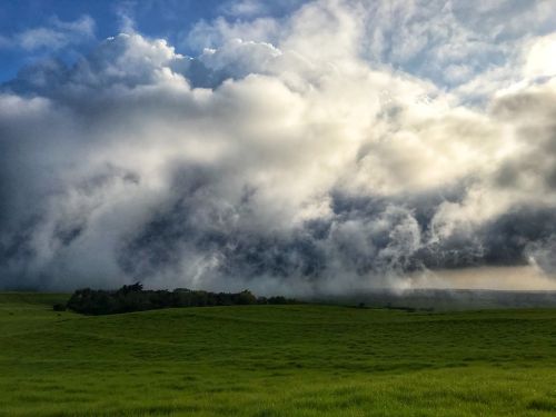 panoramic landscape sky