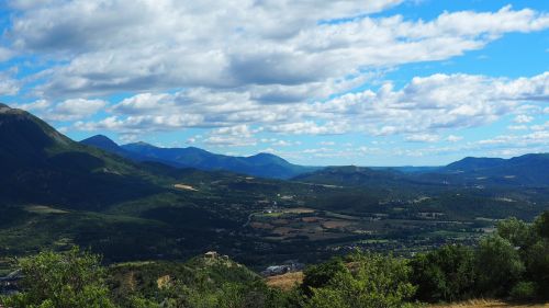 panoramic nature mountain