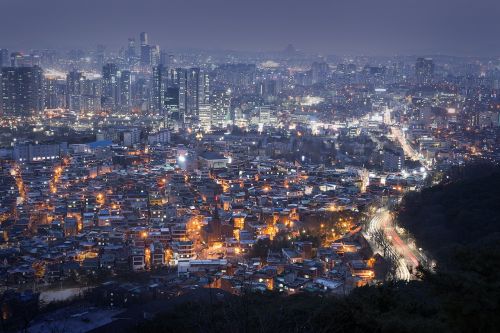 panoramic city cityscape