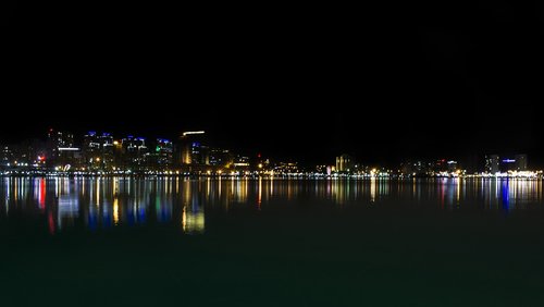 panoramic  water  reflection