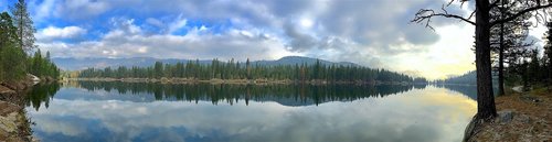 panoramic  lake  water