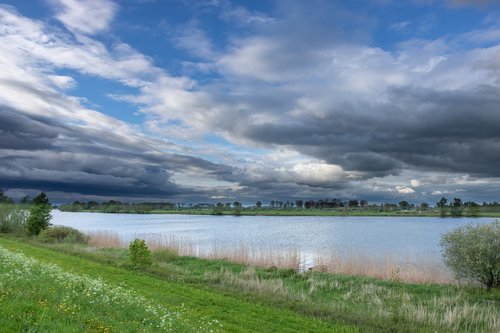 panoramic  nature  body of water