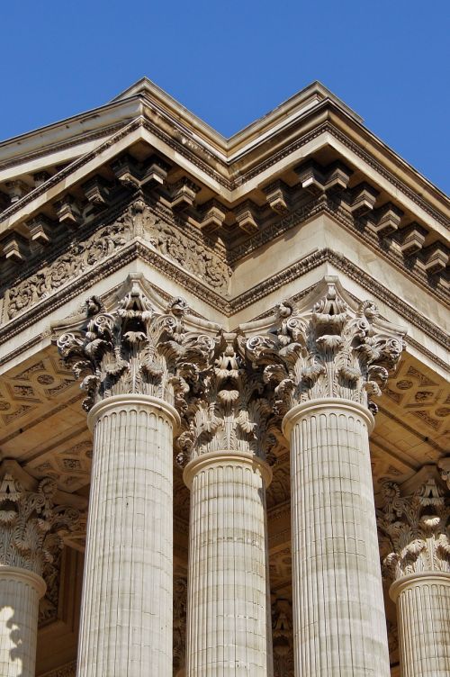 pantheon detail latin quarter