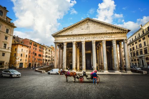 Pantheon In The Morning