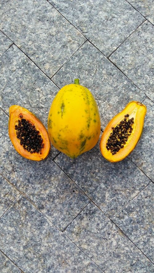 papaya fruit food