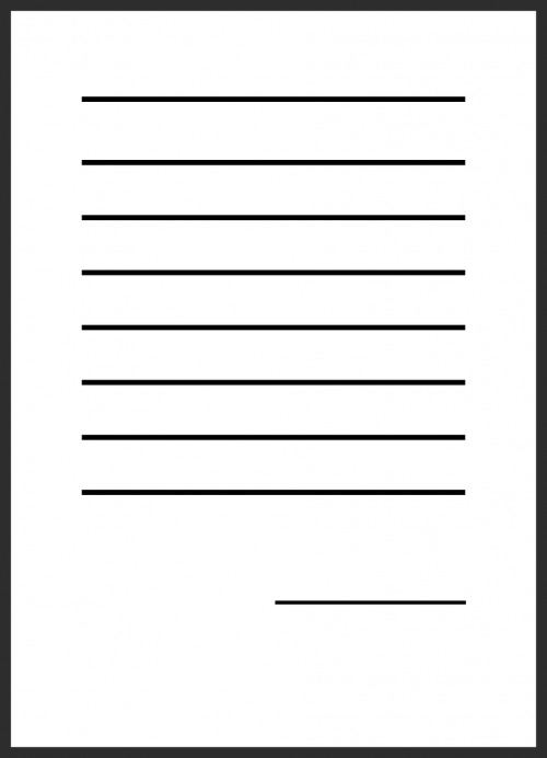paper document curriculum