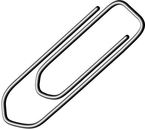 paper-clip office pin