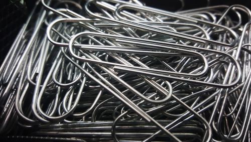 paper clips office office supplies