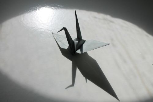 paper crane crane origami