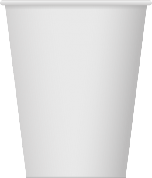 paper cup water empty cup