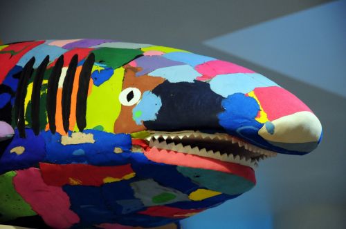 Paper Mache Shark