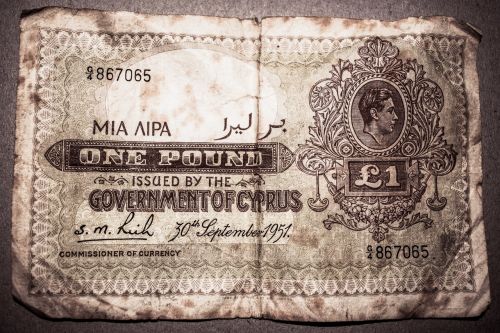 paper money one pound money