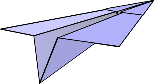 paper plane paper dart paper airplane