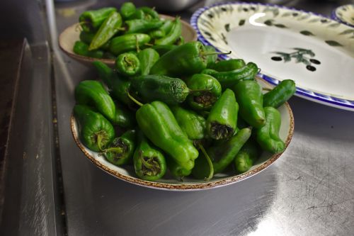 paprika green peppers green