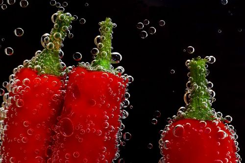 paprika pepperoni vegetables