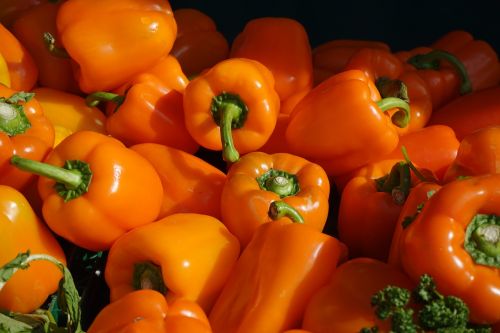 paprika orange vegetables