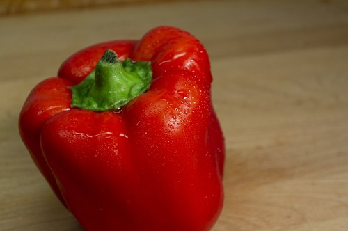 paprika  red  salad
