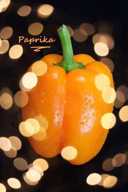 paprika vegetables bokeh