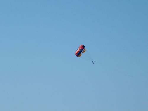 parachute sky adventure