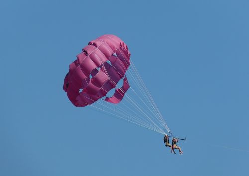 parachute fly float