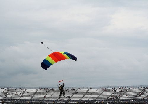 Parachuter From A Distance