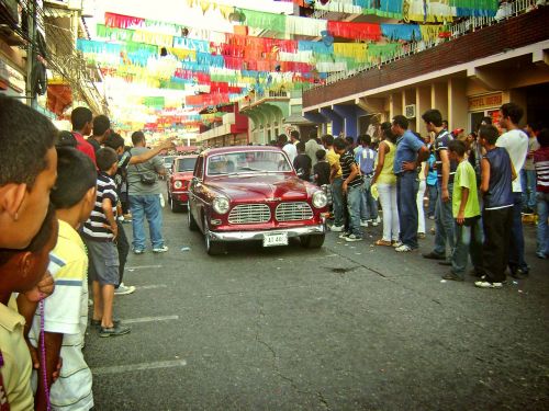 parade carnival colors