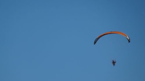 paraglide sky paraglider