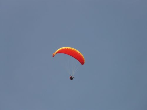 paraglider paragliding sky