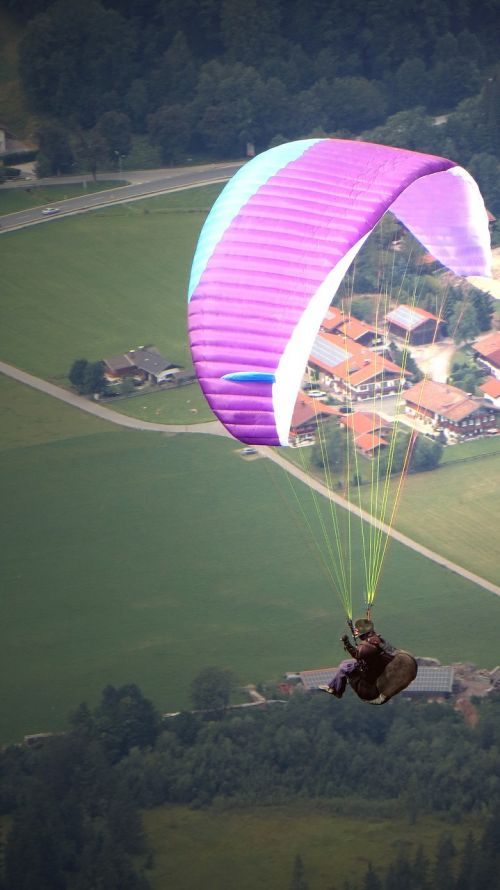 paraglider paragliding glide