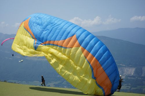 paragliding annecy sport