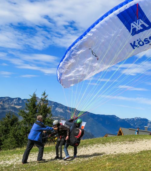 paragliding longing fly