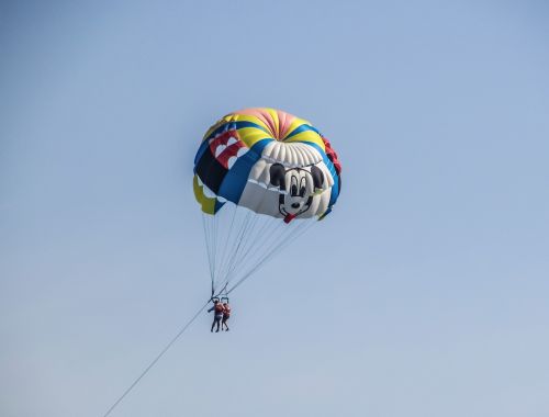 paragliding adrenaline parachute