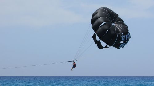 paragliding sea sport fly