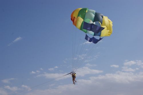 paragliding leisure holiday