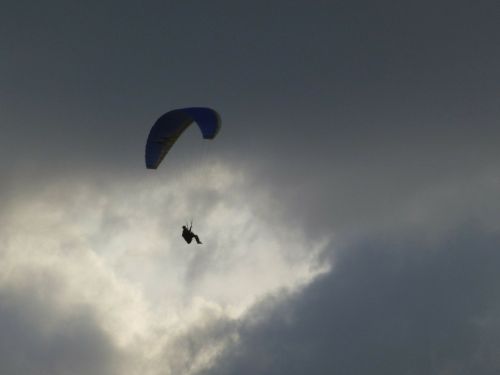 paragliding paraglider fly
