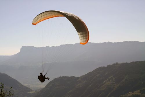 paragliding hover sports activities