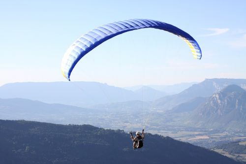 paragliding hover sports activities
