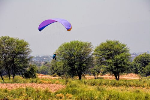 paragliding sports fly