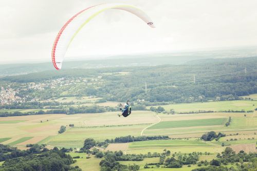 paragliding sport fly