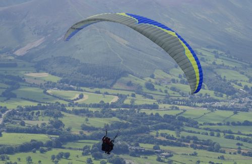 paragliding adventure sport glider