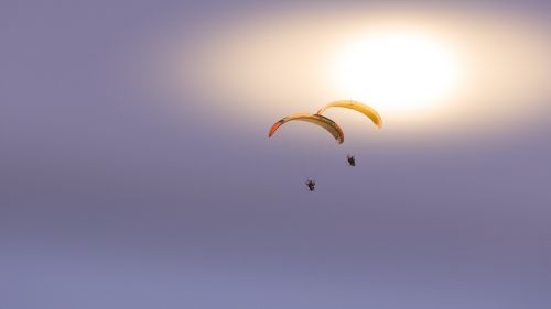 paragliding parapente sky