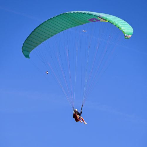 paragliding fly sport