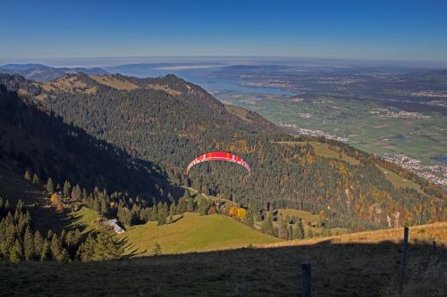paragliding start paraglider