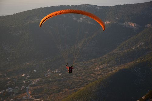 paragliding sport paraglider