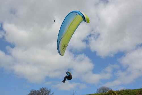 paragliding  paraglider  sky