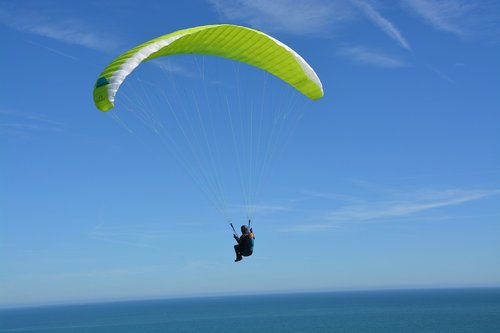 paragliding  paragliding-paraglider  fifth wheel