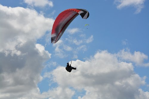 paragliding  sport  leisure