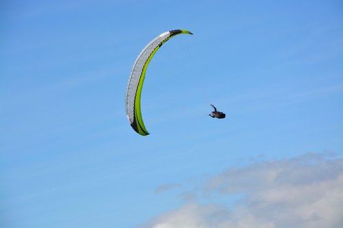 paragliding  free flight  figure