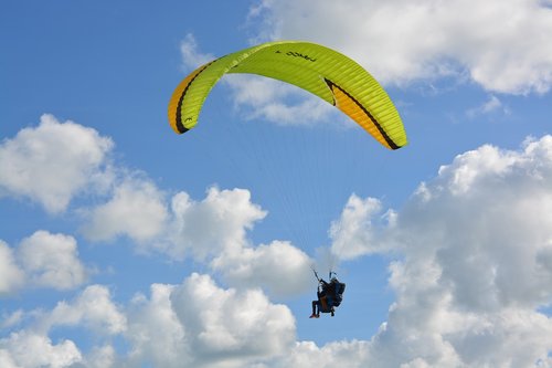 paragliding  paraglider  adventure